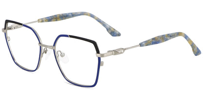 Acetate Metal Square Frame F8864