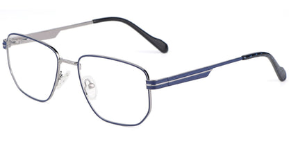 Acetate Metal Square Frame F8722