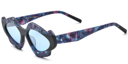 Acetate Geometric Sunglasses SG5852
