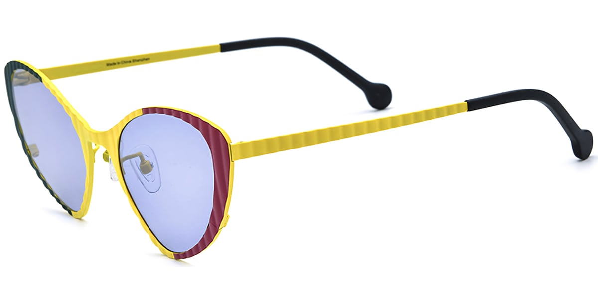Titanium Cat Eye Sunglasses SG7392