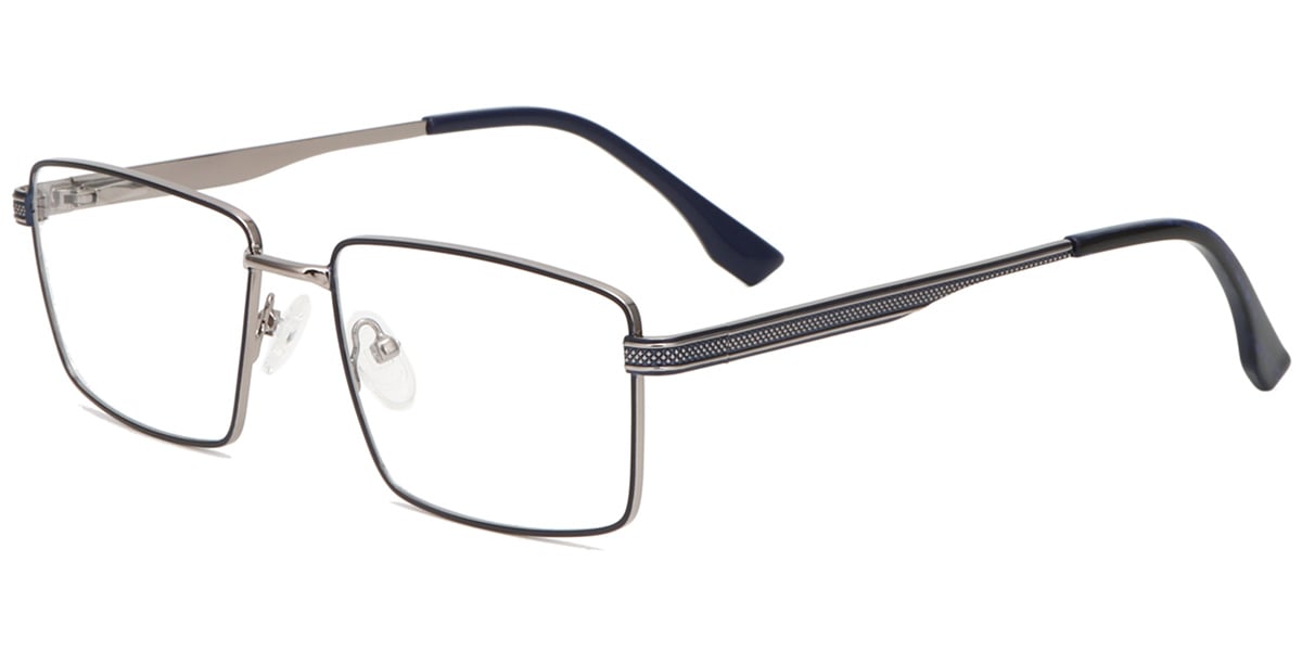 Acetate Metal Rectangle Frame F8721