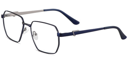 Acetate Metal Square Frame F8743