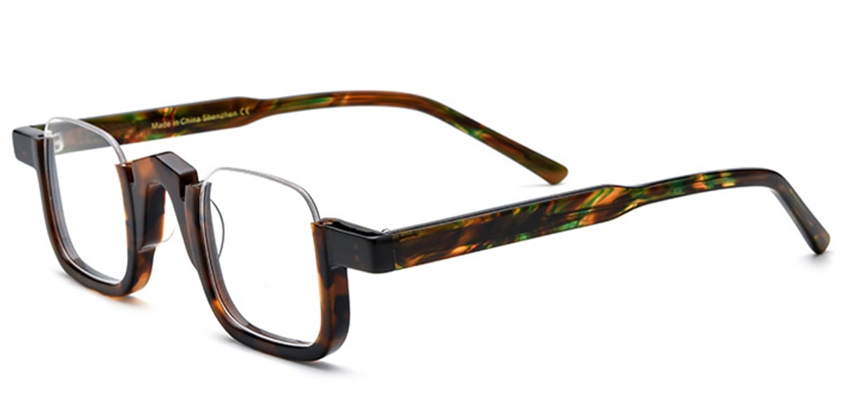 Acetate Square Frame F6400