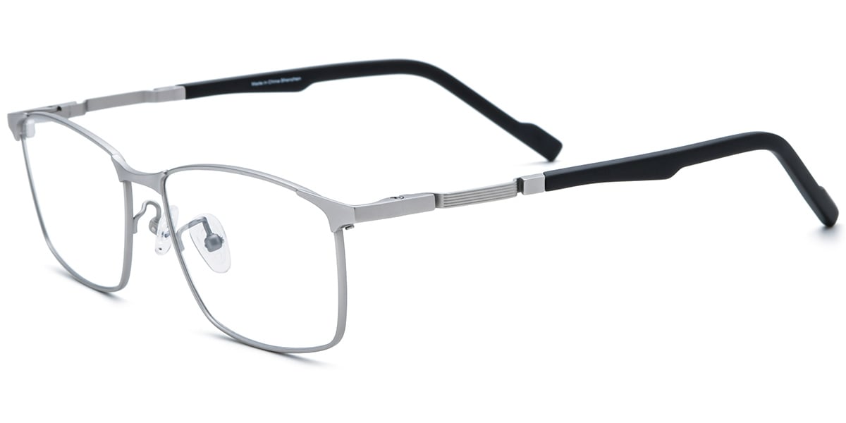 Titanium Rectangle Frame F8337