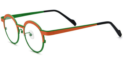 Titanium Round Frame F7017