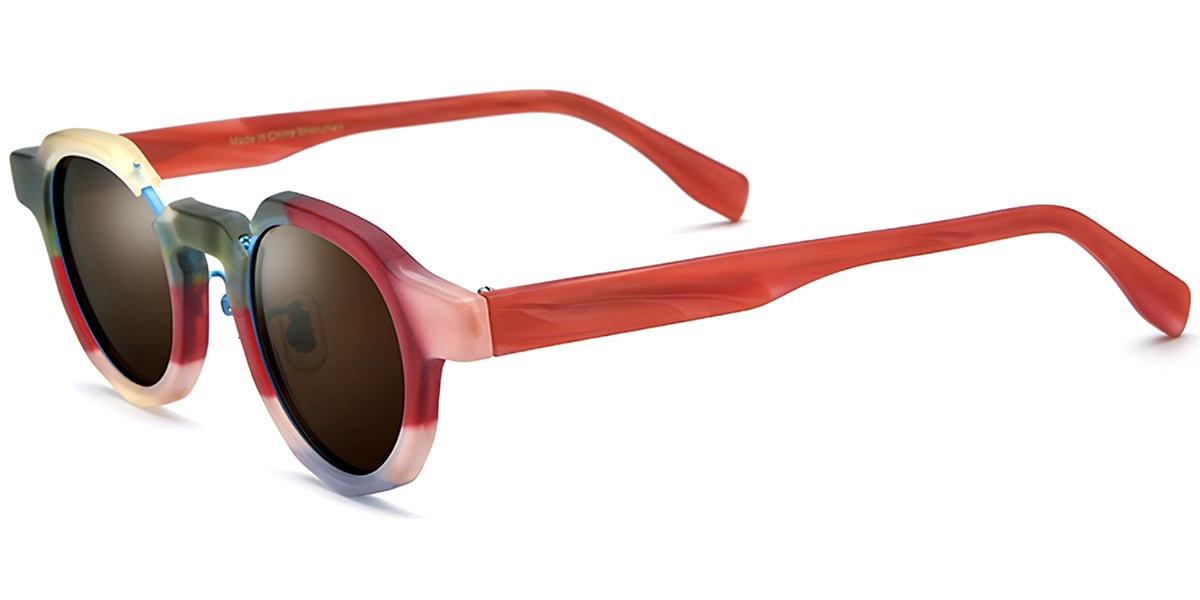 Acetate Round Sunglasses SG7305
