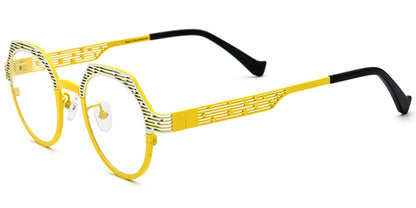 Titanium Geometric Frame F6725