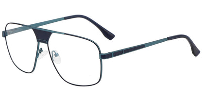 Acetate Metal Square Frame F8726