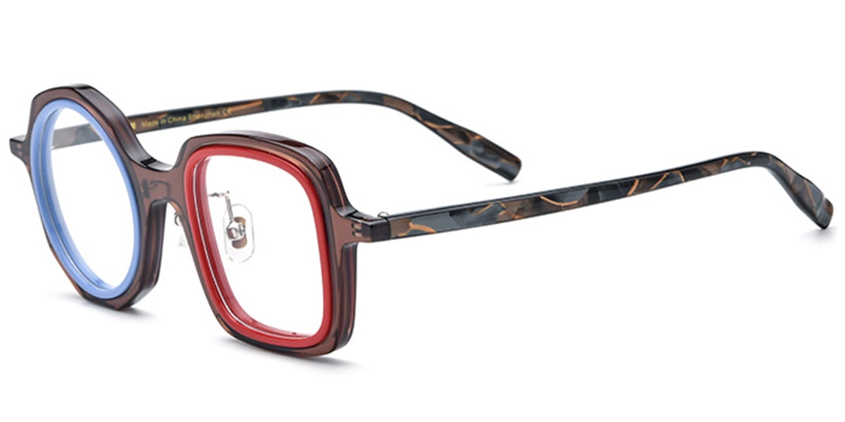 Acetate Square Frame F6371