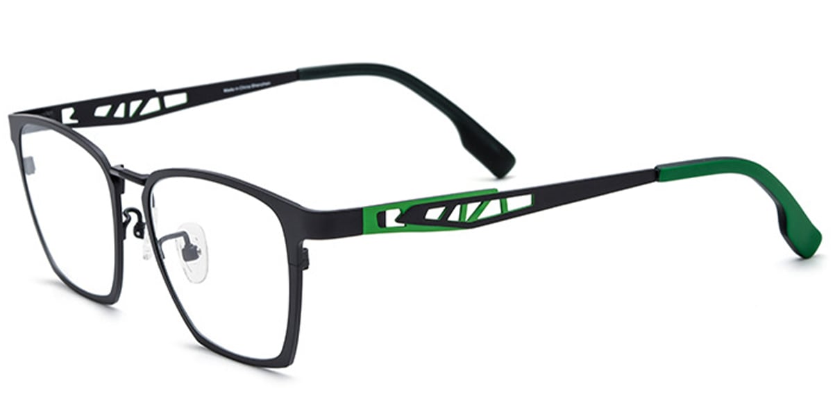 Titanium Rectangle Frame F7039
