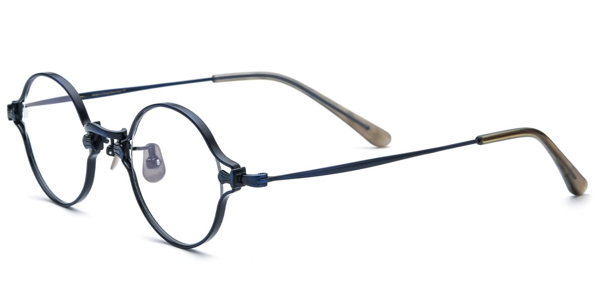Titanium Round Frame F5748