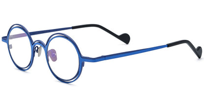 Titanium Round Frame F5618