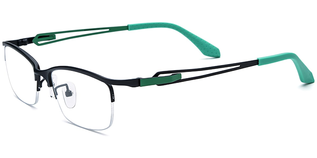 Titanium Rectangle Frame F7176