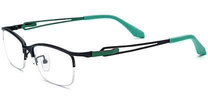 Titanium Rectangle Frame F7176