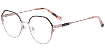 Acetate Metal Round Frame F9024
