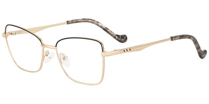 Acetate Metal Cat Eye Frame F8872