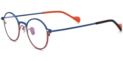 Titanium Round Frame F7410