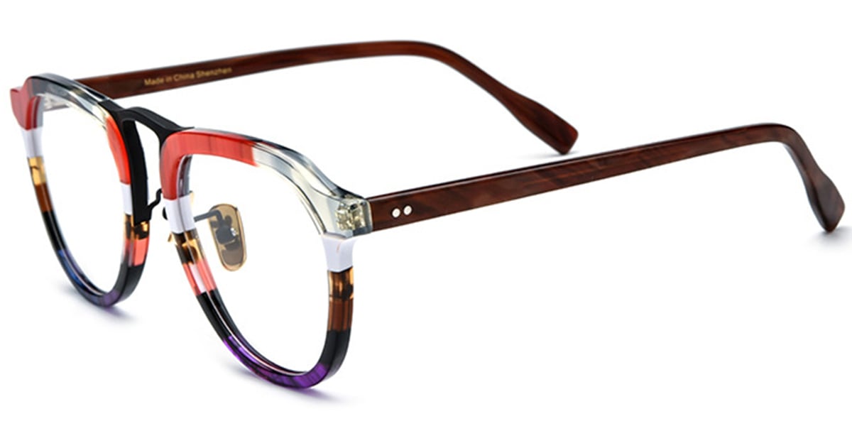 Acetate Aviator Frame F6846