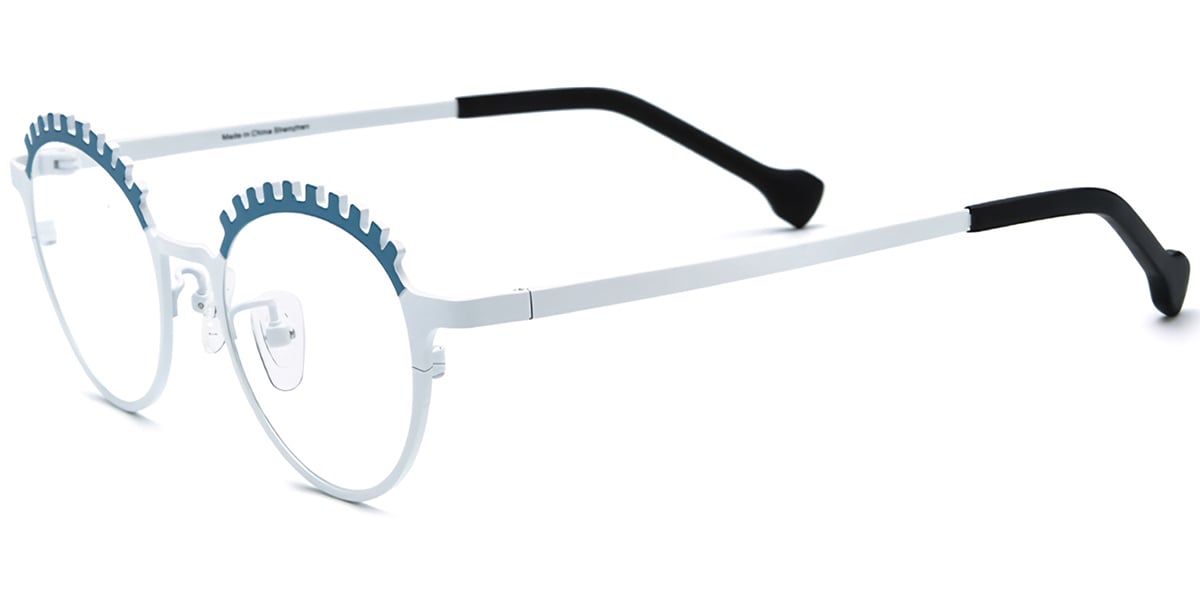 Titanium Oval Frame F7312