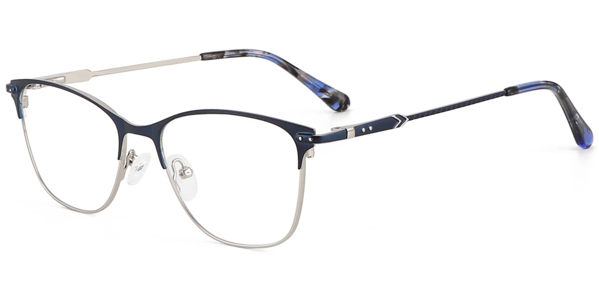Acetate Metal Rectangle Frame F9025