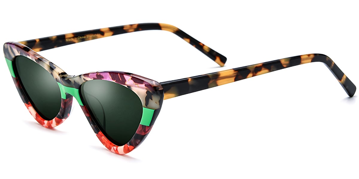 Acetate Cat Eye Sunglasses SG7570