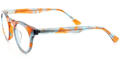 Acetate Round Frame F4863