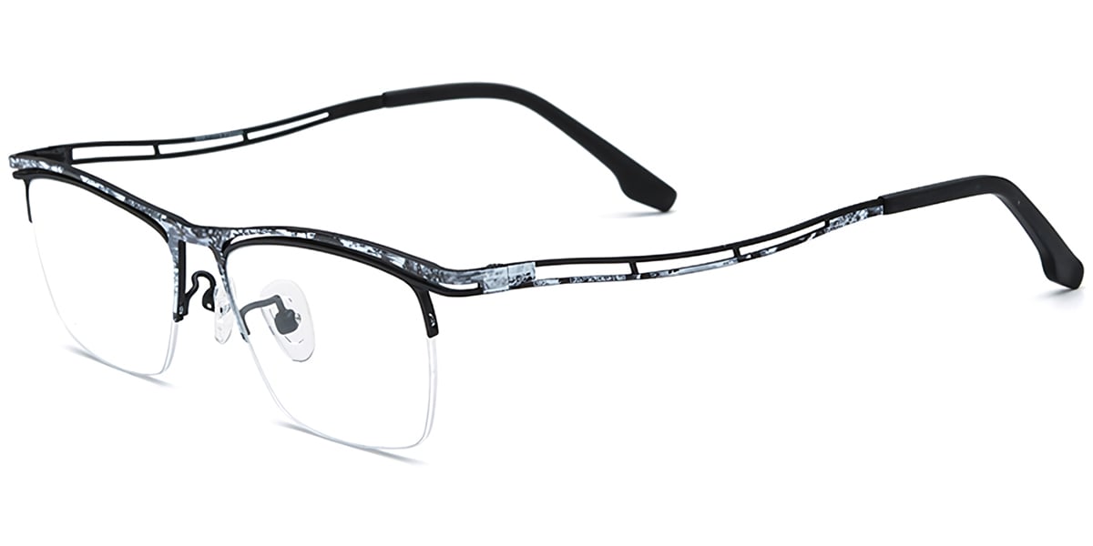 Titanium Rectangle Frame F7469