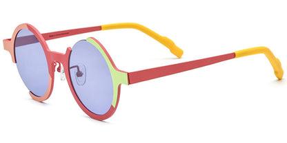 Titanium Round Sunglasses SG6800