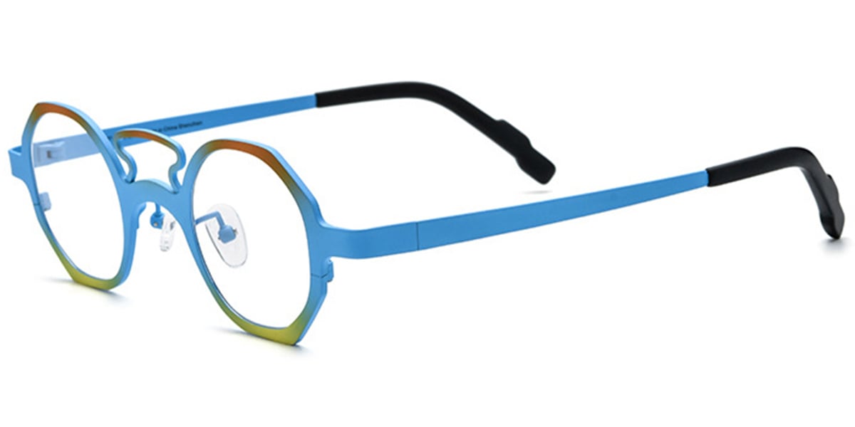 Titanium Geometric Frame F6798