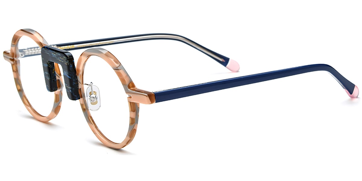 Acetate Round Frame F7296