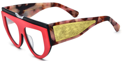 Acetate Geometric Frame F6848