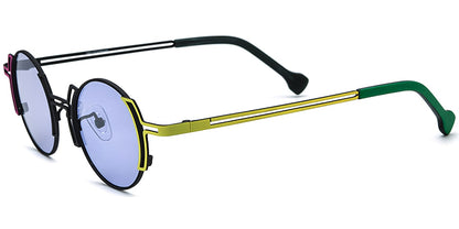 Titanium Round Sunglasses SG7308