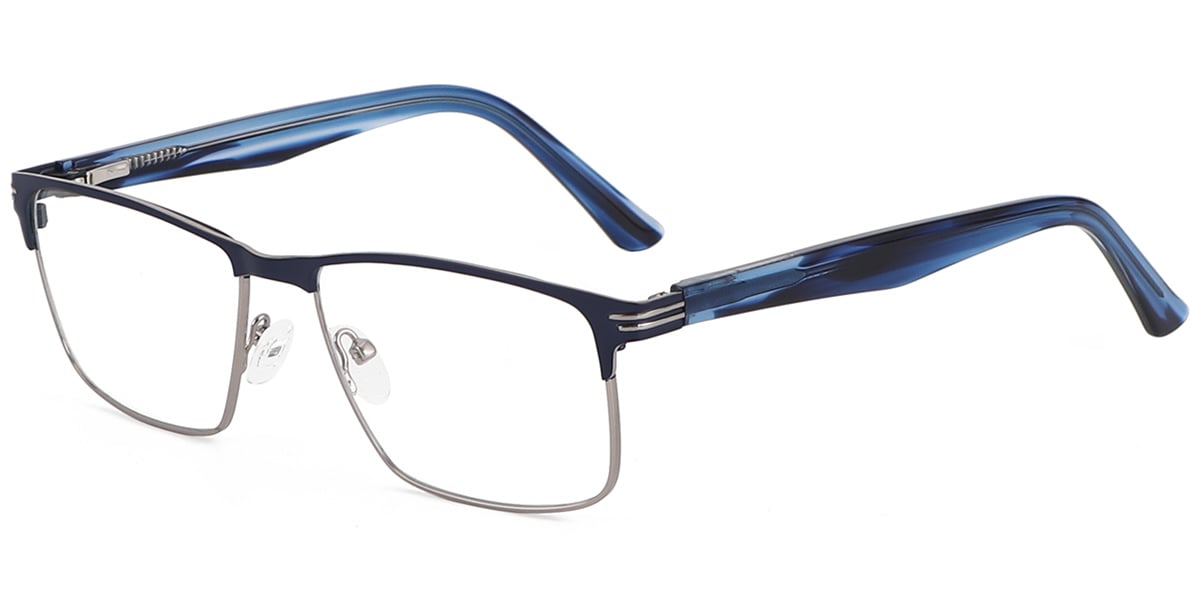 Acetate Metal Rectangle Frame F9030