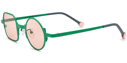 Titanium Geometric Sunglasses SG7168