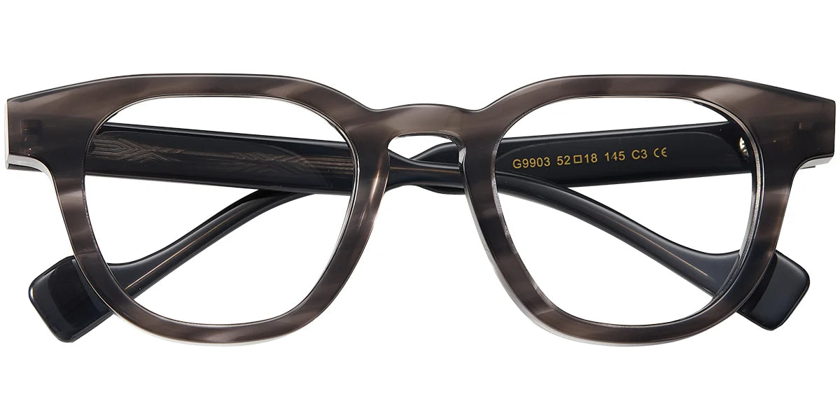 Acetate Square Frame F7668