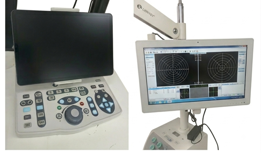 Auto Phoropter Set: LCD Chart & Control Tablet & Digital Phorote