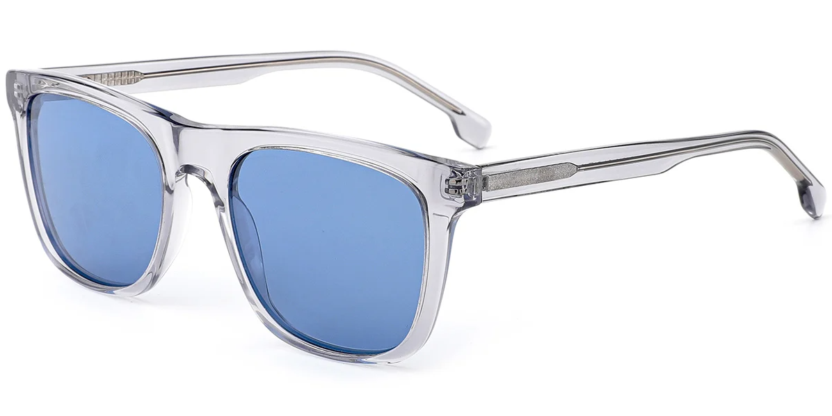 Quadratische Acetat-Sonnenbrille SG7841