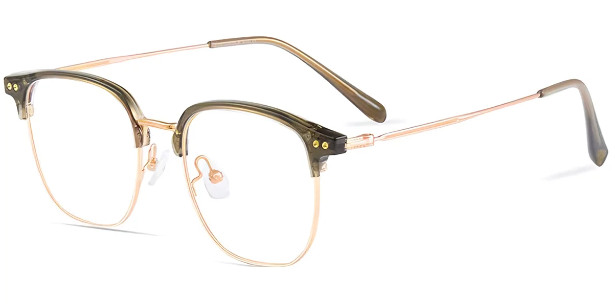 Titanium Browline Frame F8062