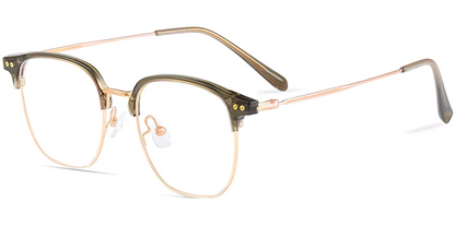 Titanium Browline Frame F8062