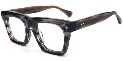 Acetate Square Frame F8057