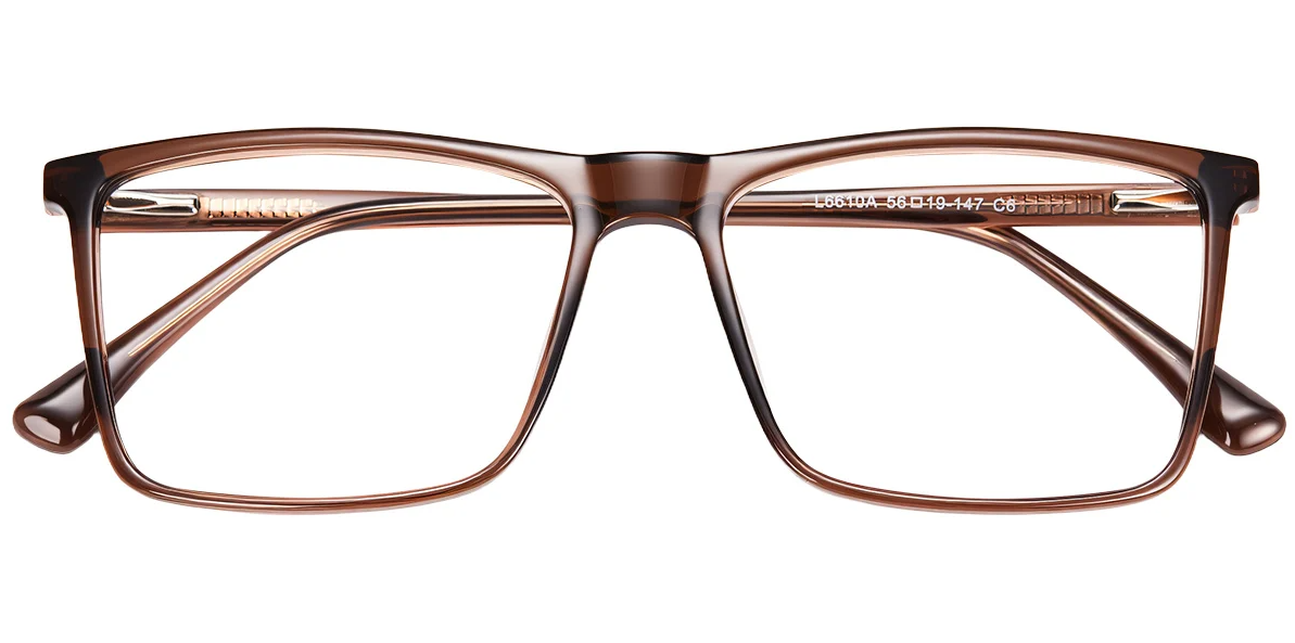 Tr-Acetate Rectangle Frame F7228