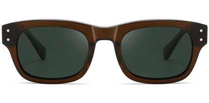 Rechteckige Acetat-Sonnenbrille SG7194