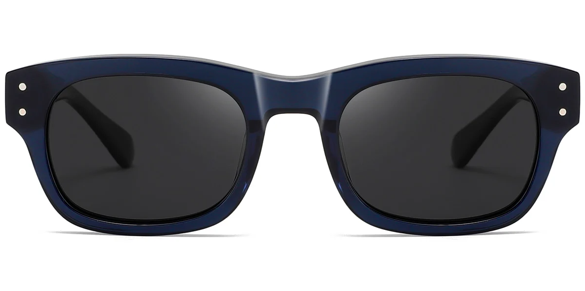 Rechteckige Acetat-Sonnenbrille SG7194