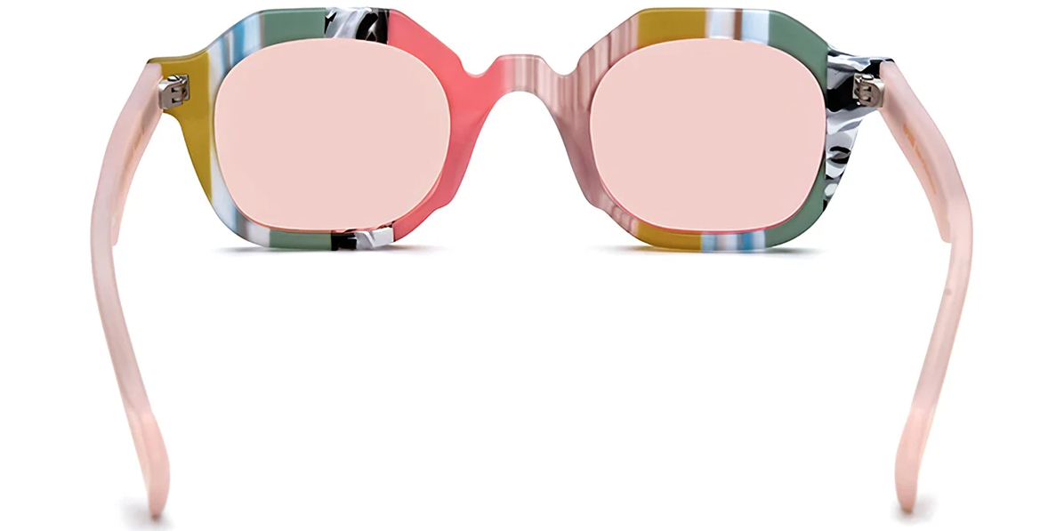 Acetate Square Sunglasses SG7320