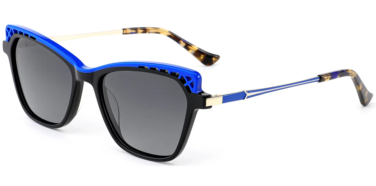 Lunettes de soleil œil de chat en acétate SG7595