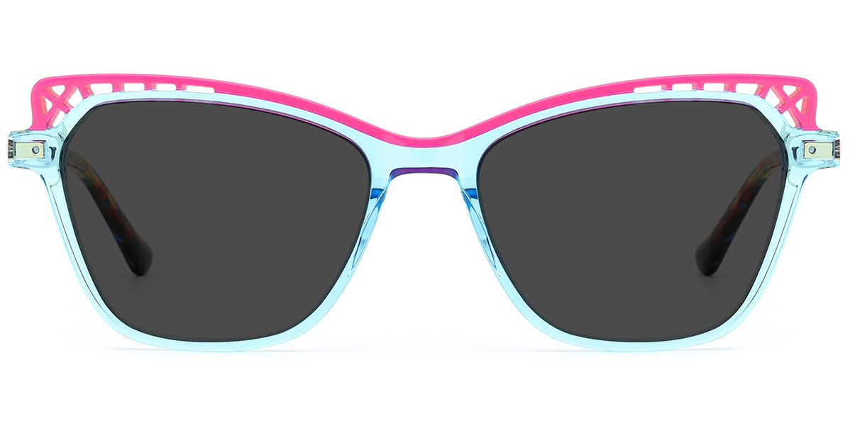 Lunettes de soleil œil de chat en acétate SG7595