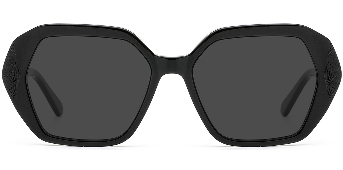 Lunettes de soleil carrées en acétate SG7262