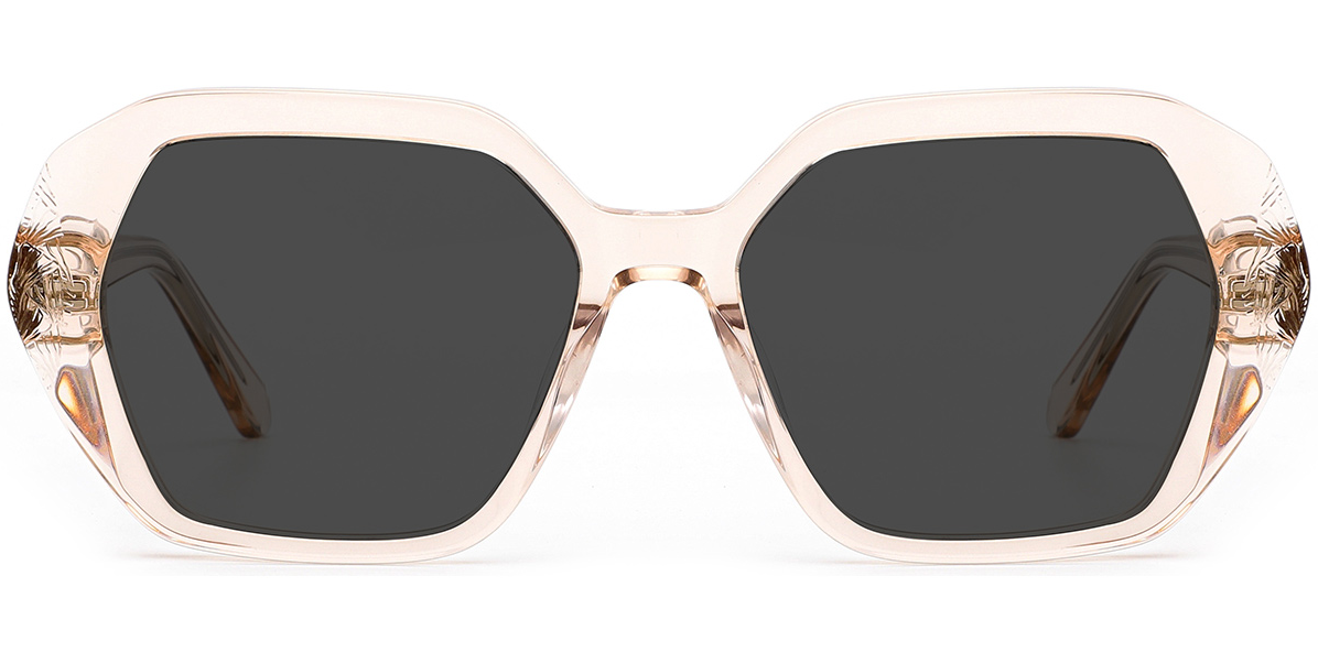 Lunettes de soleil carrées en acétate SG7262