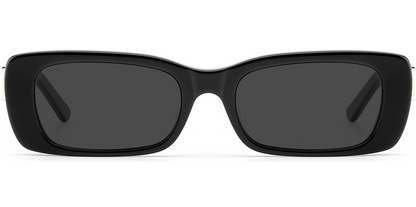 Rechteckige Acetat-Sonnenbrille SG7582