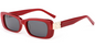 Rechteckige Acetat-Sonnenbrille SG7582